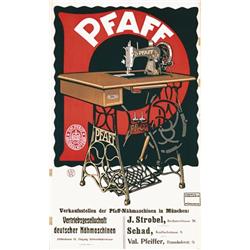 Hohlwein Poster for Pfaff. Hohlwein, Ludwig  1874 - 1949