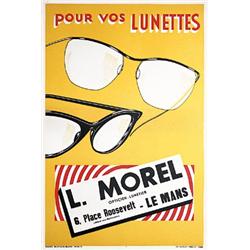 Poster for Sunglasses. Anonymous - France