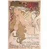 Image 1 : rare Mucha Poster Salon des Cents. Mucha, Alfons Maria  1860 - 1939