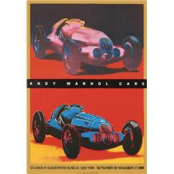 Original Andy Warhol Poster. Warhol, Andy  1928 - 1987