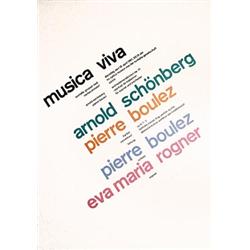 Old Poster by Müller-Brockmann (2). Müller-Brockmann, Josef  1914 - 1996