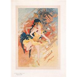 Maitres by Cheret. Chéret, Jules  1836 - 1932