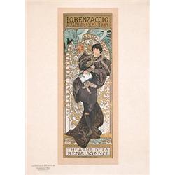 Another Rare Mucha Popster. Mucha, Alfons Maria  1860 - 1939