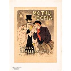 Maitres de l´Affiche (3 Posters). Steinlen, Theophile-Alexandre  1859 - 1923