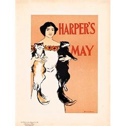 Harper´s Magazine (2 Posters). Penfield, Edward  1866 - 1925