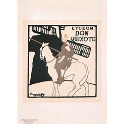 Don Quixote Poster. Beggarstaff Brothers