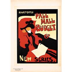 Pall Mall Budget Poster. Greiffenhagen, Maurice  1862 - 1931
