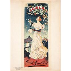 Scala Poster. Bac (Bach), Ferdinand Sigismond  1859 - 1952