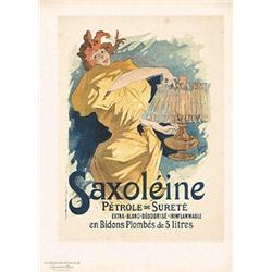 Saxoléine Poster by Cheret. Chéret, Jules  1836 - 1932