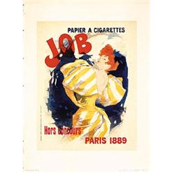 Poster by Cheret Job. Chéret, Jules  1836 - 1932