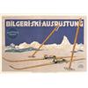 Image 1 : Old German Ski Poster. Kunst, Carl  1884 - 1912