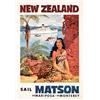 Image 1 : Beautiful Old Poster Matson Line. Macouillard, Louis  1913 - 1987