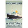 Image 1 : Poster Royal Mail Lines. Jarvis