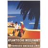 Image 1 : Old HAPAG Poster. Anton, Ottomar  1895 - 1976