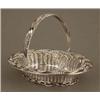 PLATED WARE - A decorative electro-plate oval bread basket, A decorative electro-plate oval bread...