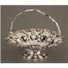 Image 1 : SILVER - A Victorian shaped circular bread basket, A Victorian shaped circular bread basket, on s...