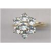 JEWELLERY AND WATCHES - An 18ct gold and diamond cluster ring, An 18ct gold and diamond cluster r...