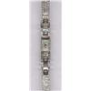 Image 1 : JEWELLERY AND WATCHES - A lady's diamond cocktail watch, A lady's diamond cocktail watch, c.1945,...