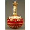 BRITISH PORCELAIN - A Copeland Persian 'jewelled' bottle vase and stopper A Copeland Persian 'jew...