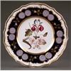 Image 1 : BRITISH PORCELAIN - A pair of English porcelain shaped circular cabinet plates A pair of English...