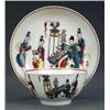 Image 1 : WORCESTER - A Worcester Chinese Family pattern tea bowl and saucer A Worcester Chinese Family pat...