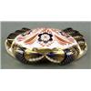 Image 1 : DERBY AND ASSOCIATED FACTORIES - A Royal Crown Derby paperweight A Royal Crown Derby paperweight,...