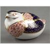 Image 1 : DERBY AND ASSOCIATED FACTORIES - A Royal Crown Derby paperweight A Royal Crown Derby paperweight,...