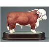 Image 1 : ART DECO AND 20TH CENTURY CERAMICS - A Royal Worcester model of a bull, A Royal Worcester model,...