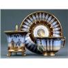 CONTINENTAL CERAMICS - A good French part tea and coffee service A good French part tea and coffe...