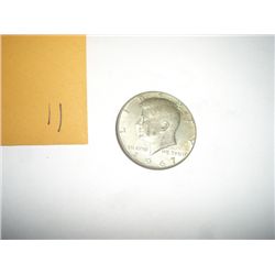 1967 SILVER KENNEDY HALF DOLLAR *NICE EARLY SILVER HALF DOLLAR*!! SILVER HALF DOLLAR CAME OUT OF SAF