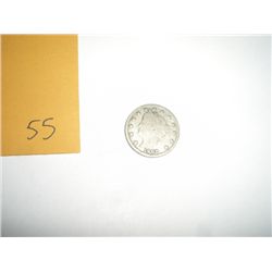 1908 LIBERTY "V" NICKEL BOOK VALUE IS $4.00+ *NICE EARLY VERY GOOD GRADE NICKEL*!!