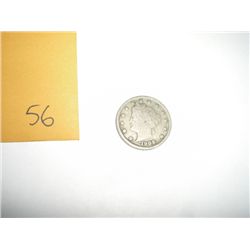 1908 LIBERTY "V" NICKEL BOOK VALUE IS $8.00+ *NICE EARLY FINE GRADE NICKEL*!! COIN CAME OUT OF SAFE!