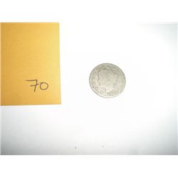 1898 *KEY DATE* LIBERTY "V" NICKEL BOOK VALUE IS $5.00+ *NICE EARLY GOOD GRADE NICKEL*!!