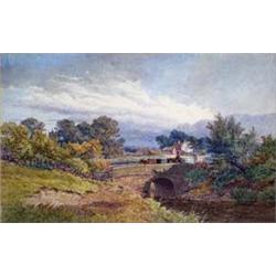 DRAWINGS - William Wilde (1826 - 1901), The Old Bridge William Wilde (1826 - 1901), The Old Bridg...