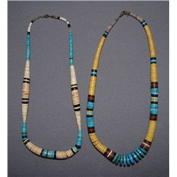 TWO SANTO DOMINGO CHOKER NECKLACES