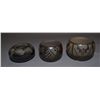 Image 2 : THREE SANTA CLARA POTTERY BOWLS