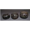 Image 3 : THREE SANTA CLARA POTTERY BOWLS