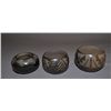 Image 4 : THREE SANTA CLARA POTTERY BOWLS