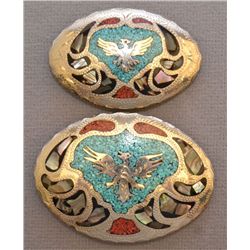 TWO BELT BUCKLES