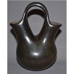 SAN ILDEFONSO POTTERY WEDDING VASE