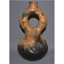 NAVAJO POTTERY WEDDING VASE