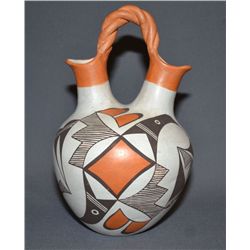 ACOMA POTTERY WEDDING VAS E