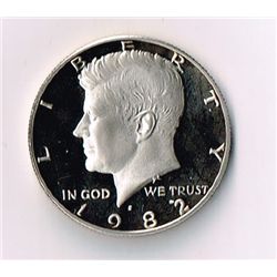 1982-S Proof Kennedy Half