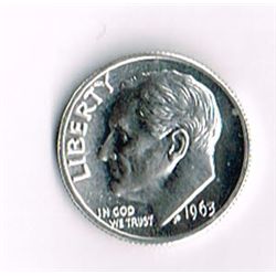 1963 Proof Roosevelt Dime