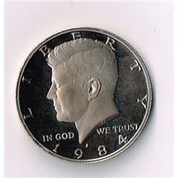 1984 -S Proof Kennedy Half