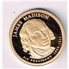 Image 1 : James Madison Proof Presidential Dollar