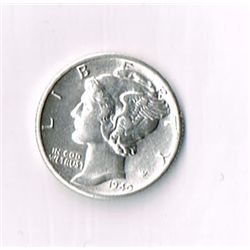 1940-D B/U Mercury Dime