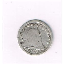 1853 Seated Liberty Half Dime