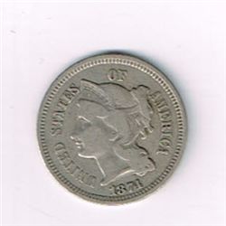 1874 Three Cent Piece