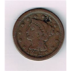 1852 Large Cent